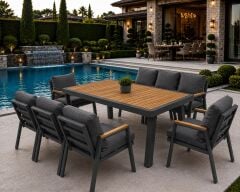 Atlantik Masa Takımı + 8 Adet Sandalye