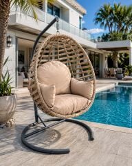 Royal Rattan Tek Kişilik Salıncak